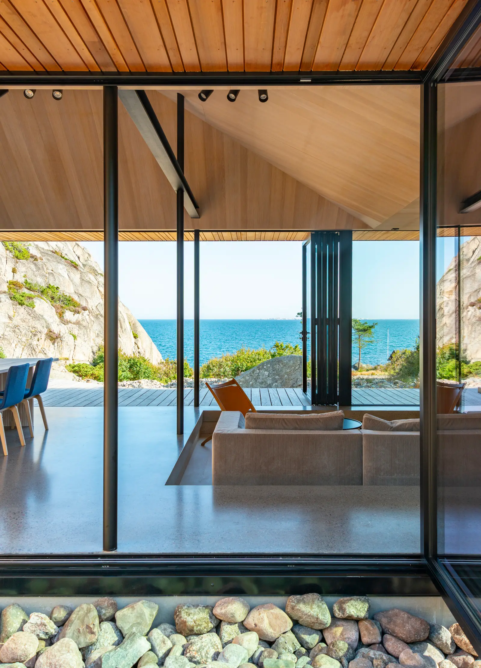 ULA, Larvik, Norway — Reynaers CF 68 aluminium folding door (image 6 of 6)