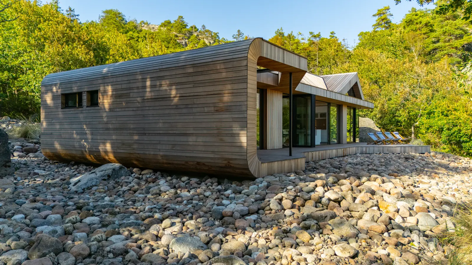 ULA, Larvik, Norway — Reynaers CF 68 aluminium folding door (image 4 of 6)